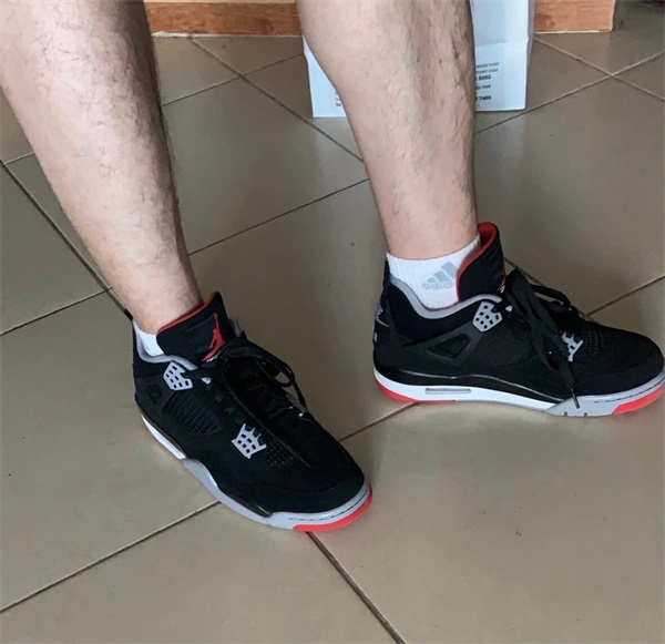 Air Jordan 4 Retro OG 'Bred' 2019 photo review